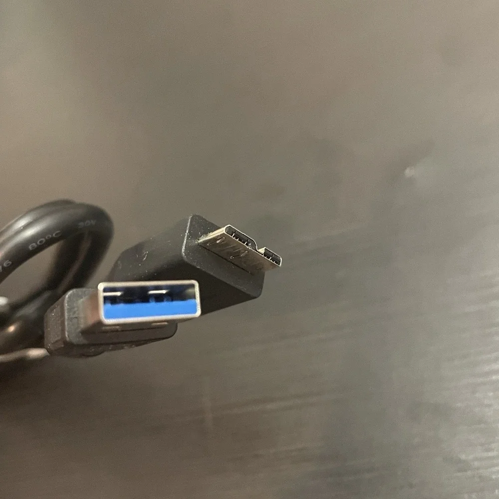✅USB 3.0 Micro-B Cable - 1m USB3 USB 3 Blue #️⃣ 0607